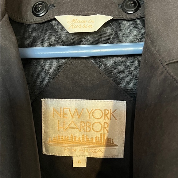 Elegant Black Women's Trench Coat - Picture 2 of 11